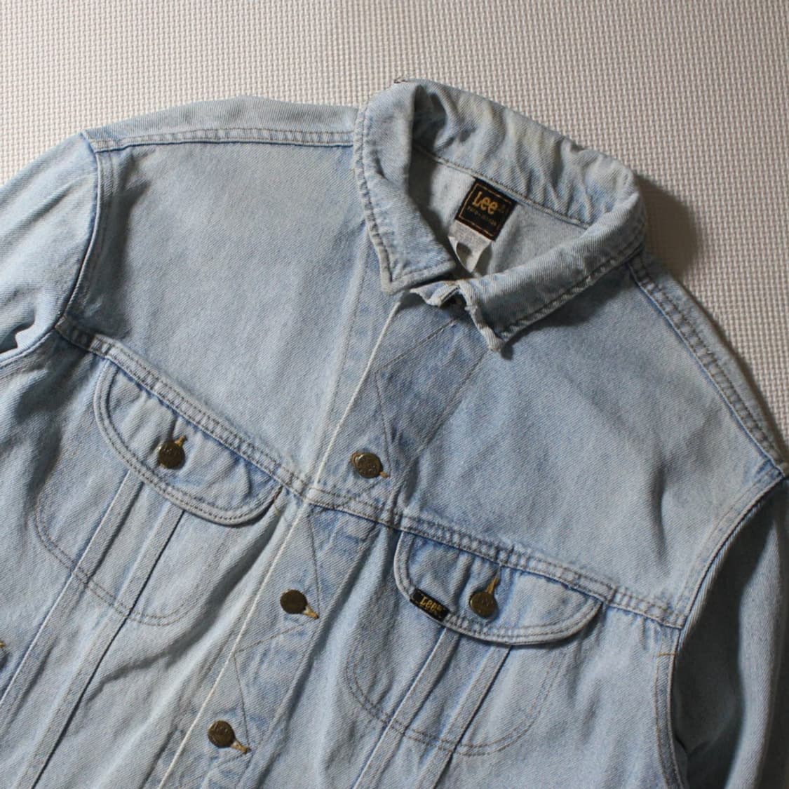 80‘s LEE x Hard Rock Cafe 데님 자켓 L021 상품이미지4