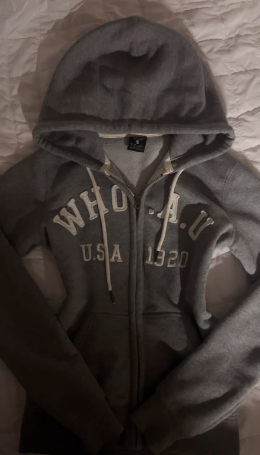 후아유 슬림핏 후드집업 상품이미지1