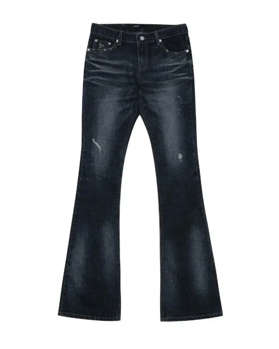 보헤미안서울 보헴서 딥블루 워싱 부츠컷 데님 S 상품이미지1