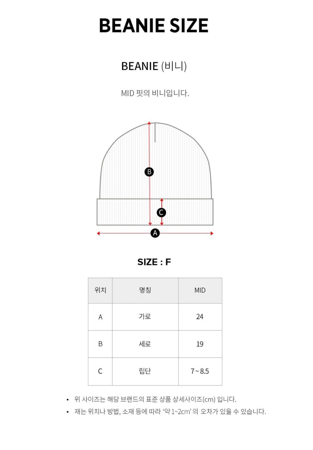 MLB 뉴 젤리 미드 비니 NY (Black) 상품이미지2