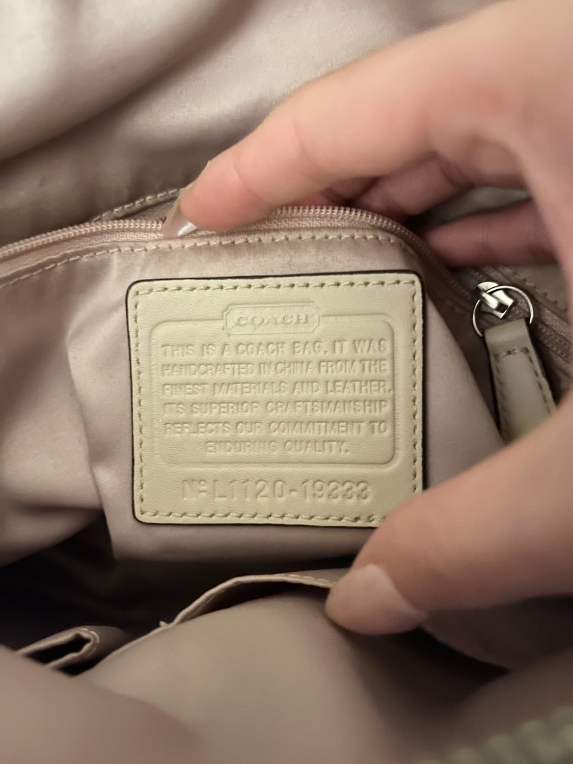 Coach basic Creami shoulder bag 상품이미지7