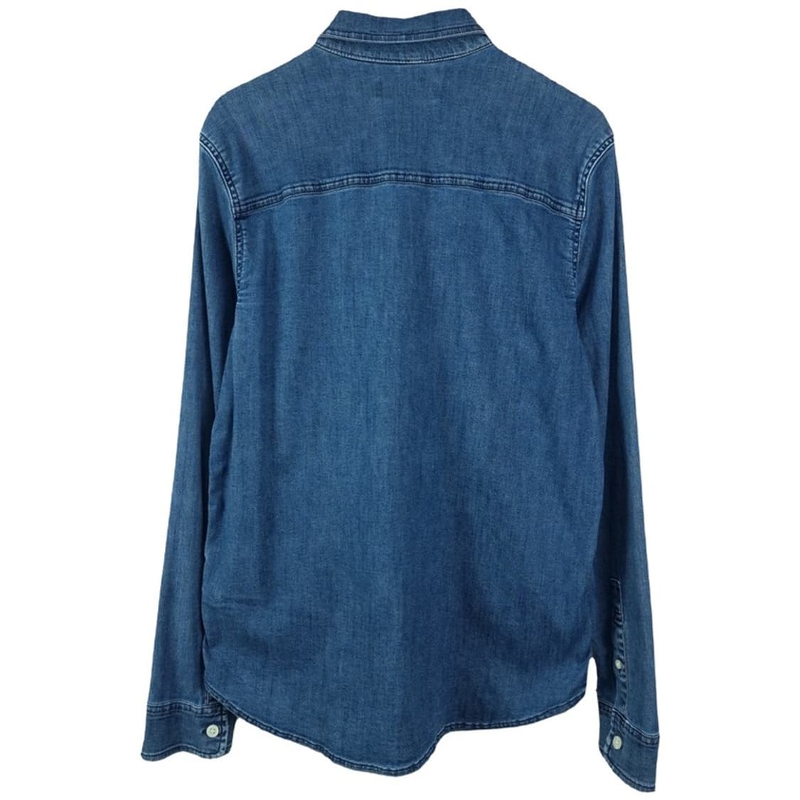 [아베크롬비] 로고 자수 포켓 데님 셔츠 M19768 상품이미지3