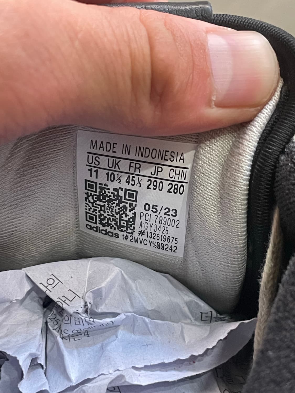 아디다스 슈퍼스타 82 블랙 화이트 290 상품이미지8