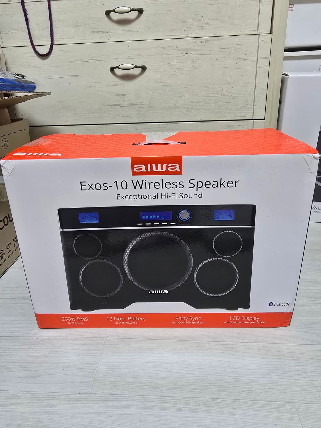 아이와 exos-10 블루투스 스피커 팝니다 상품이미지1