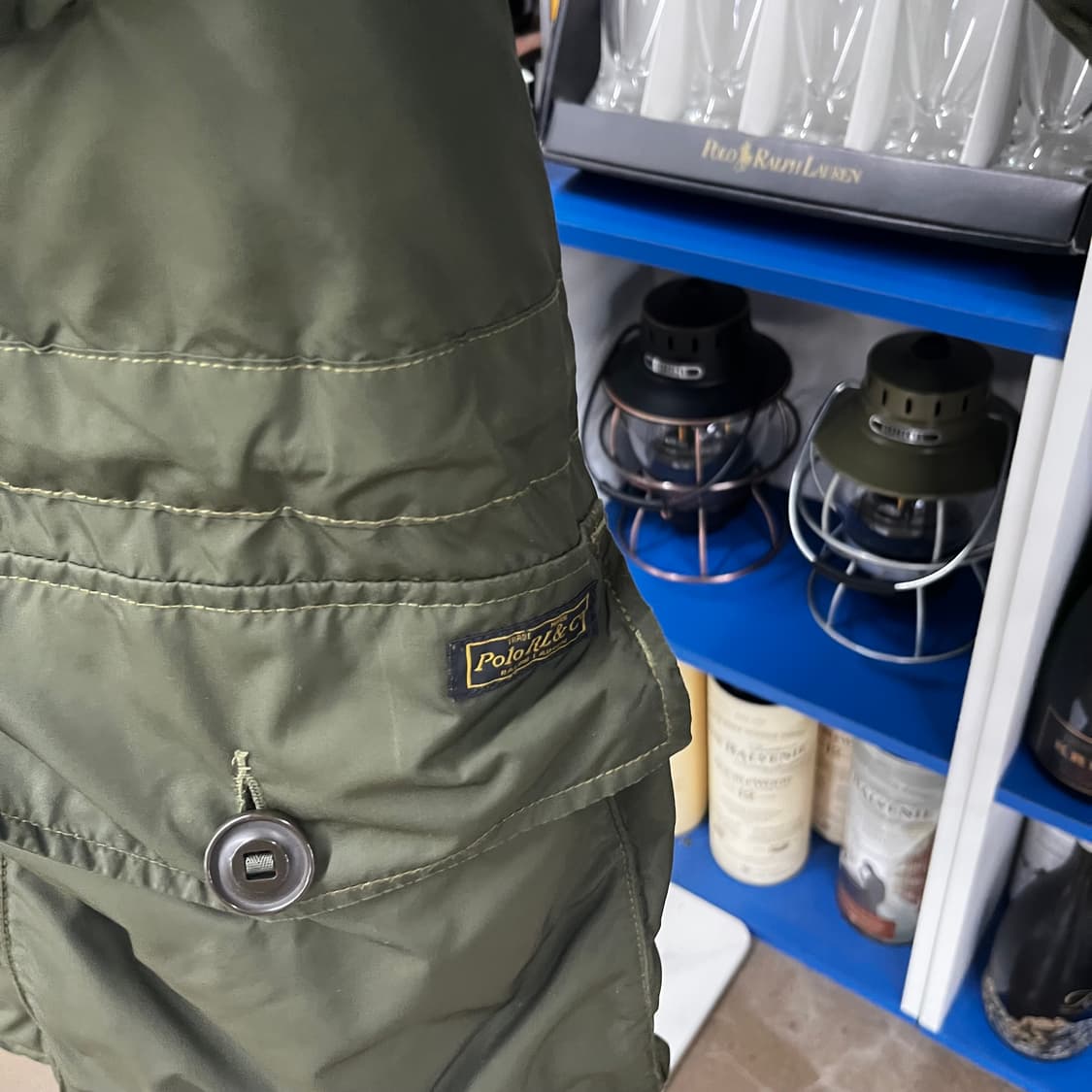 폴로랄프로렌 IECS 캐나다군 패딩점퍼 S 상품이미지4