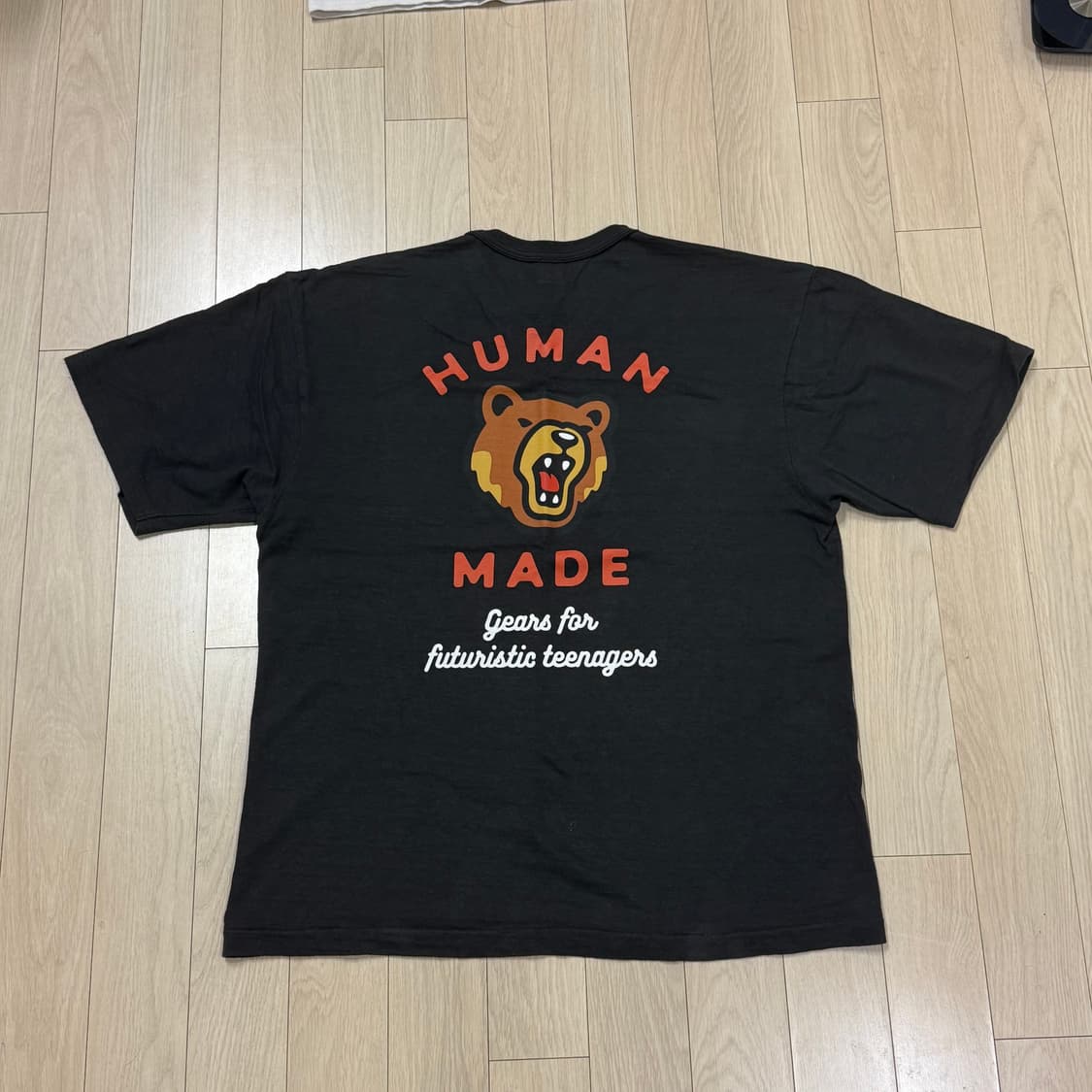 휴먼메이드 반팔 티셔츠 블랙 XXL 2XL 상품이미지1