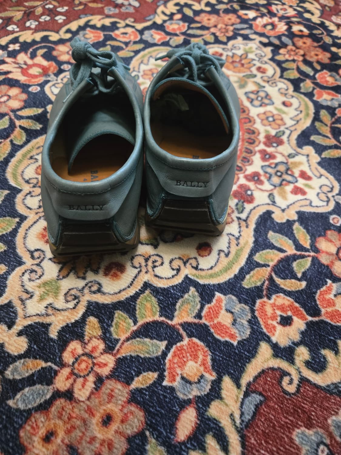 발리 BALLY 빈티지 치타 레더 스니커즈 (37.5) 상품이미지4