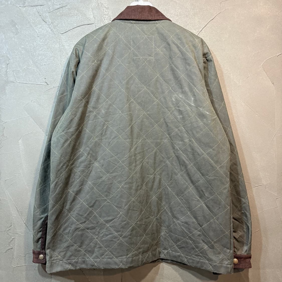 [L] LAVENHAM 라벤램 퀼팅 왁스 자켓 상품이미지4