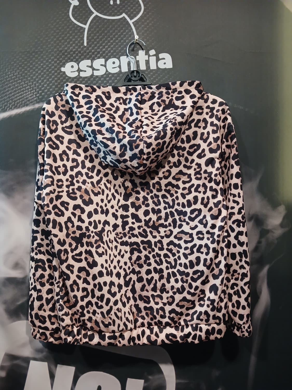 레오파드 호피 후드set 상품이미지3