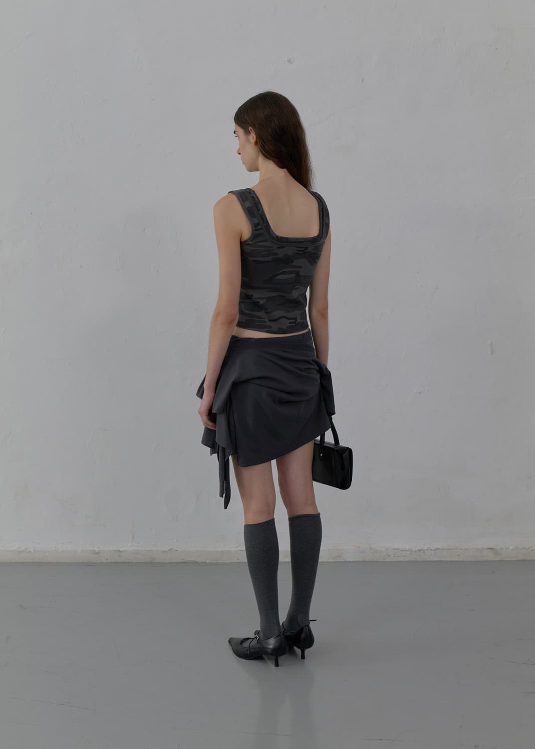 LCDC TM 카모 탱크탑 다크그레이 상품이미지2