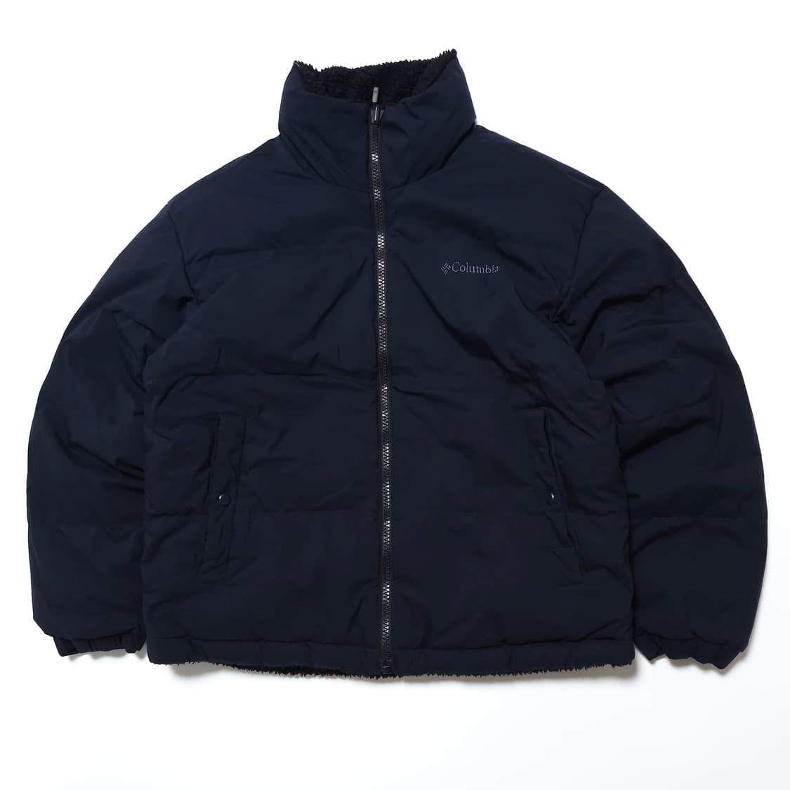 컬럼비아 플리스 리버시블 구스다운 패딩 자켓 상품이미지1
