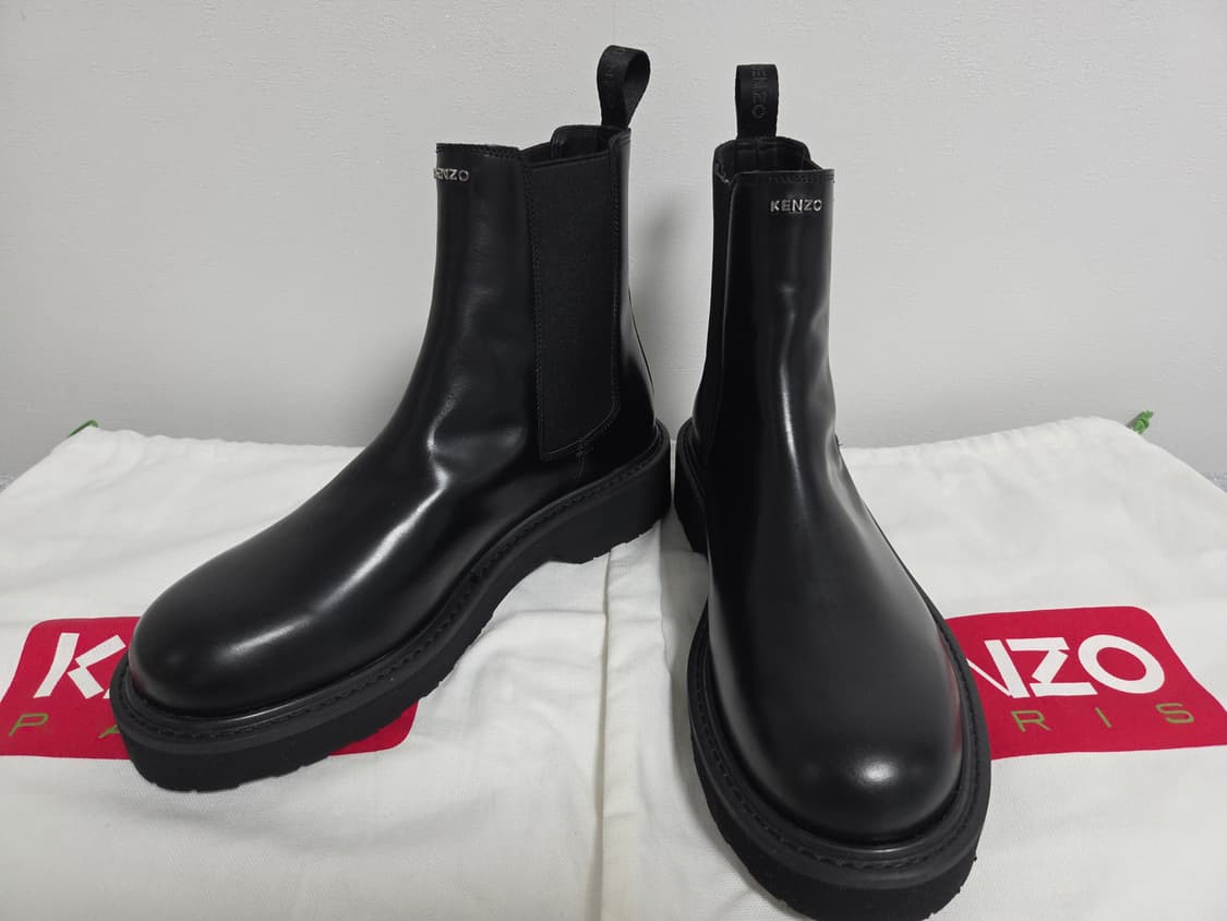 겐조 첼시 부츠 ukio 41 사이즈 블랙 새제품 kenzo 상품이미지1