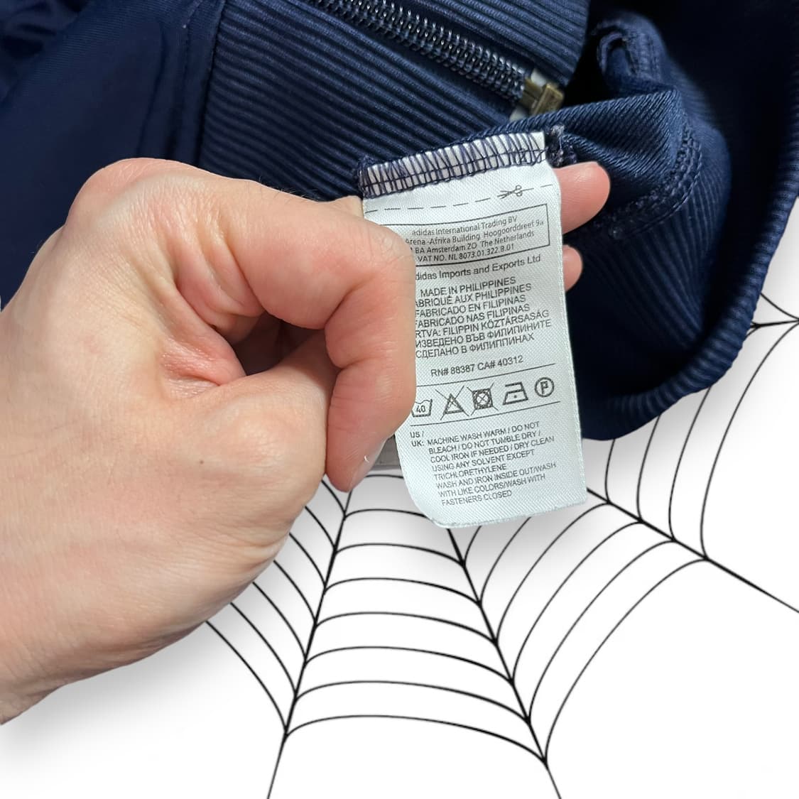 아디다스 파이어버드 네이비 트랙탑 상품이미지4