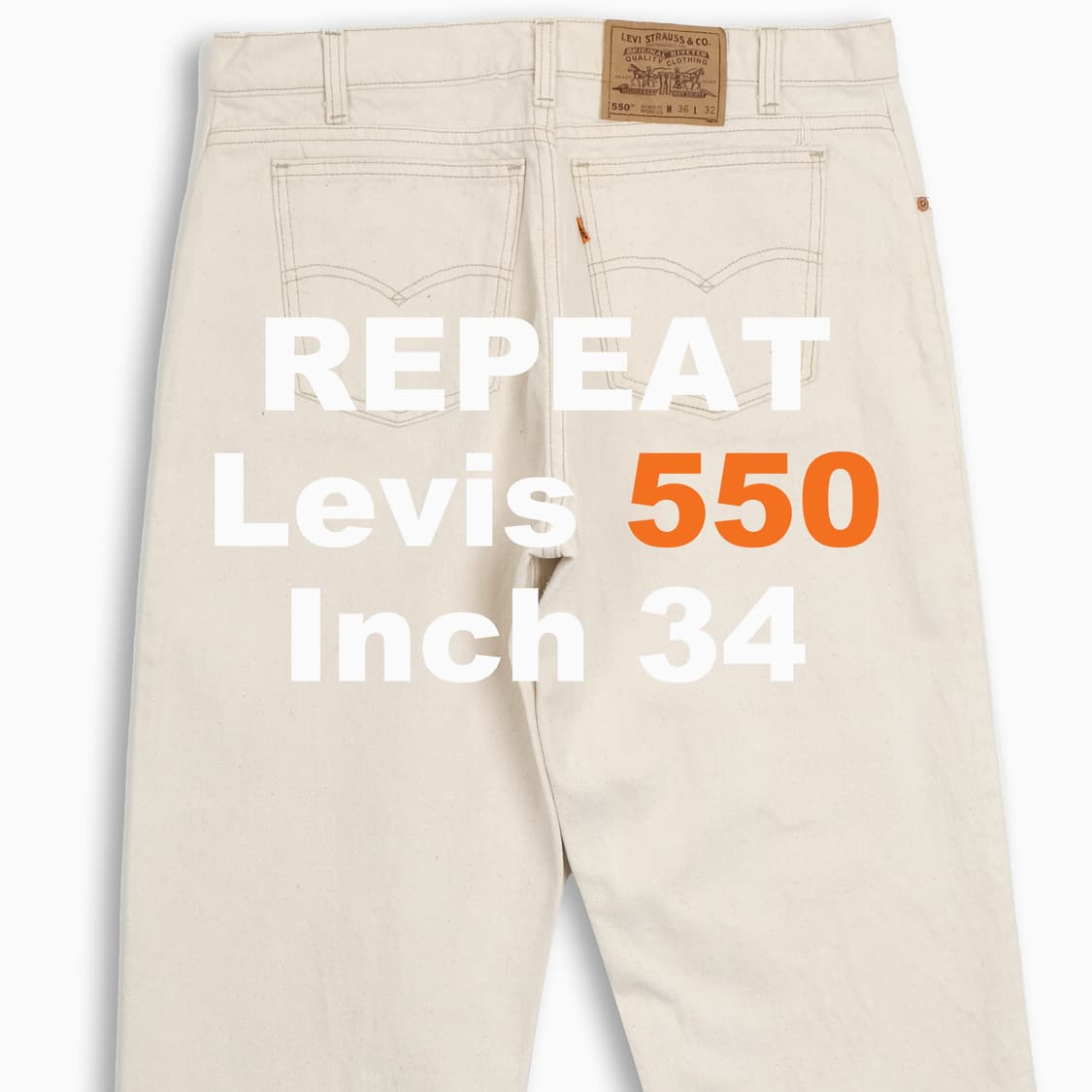 리바이스 550 오렌지탭 90s USA 34인치 OR55036120 상품이미지1