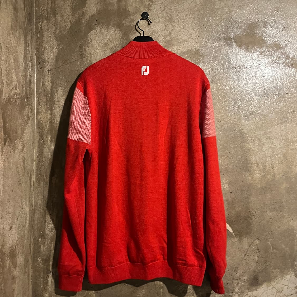 풋조이 FJ 반집업 니트 상품이미지4