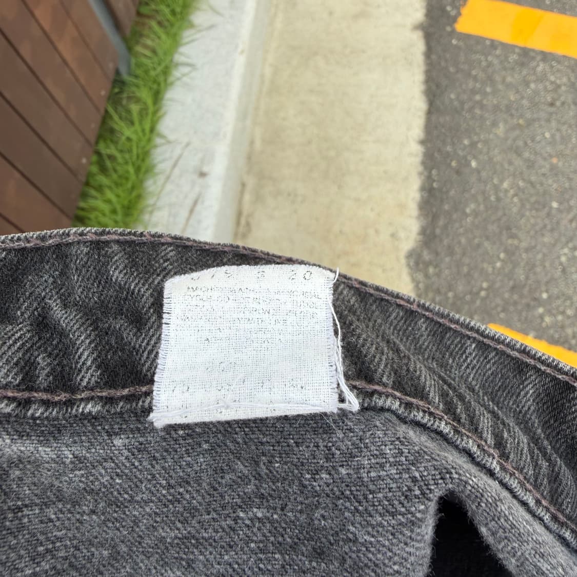 90s Vintage USA Levis 517 W36 L30 Black 상품이미지10