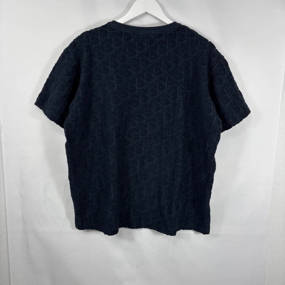 (새상품급,L)디올 오블리크 테리 반팔 상품이미지5