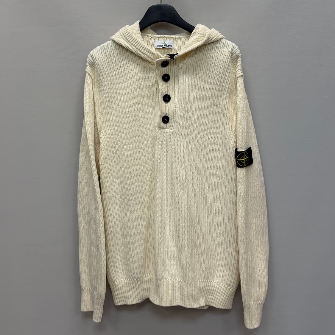 스톤아일랜드 와펜패치 반집업 후드 니트 ( 110 ) 상품이미지1