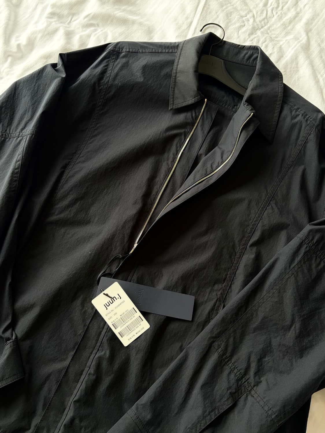 [50] 22ss 준지 코치 집업 셔츠 블랙 상품이미지7