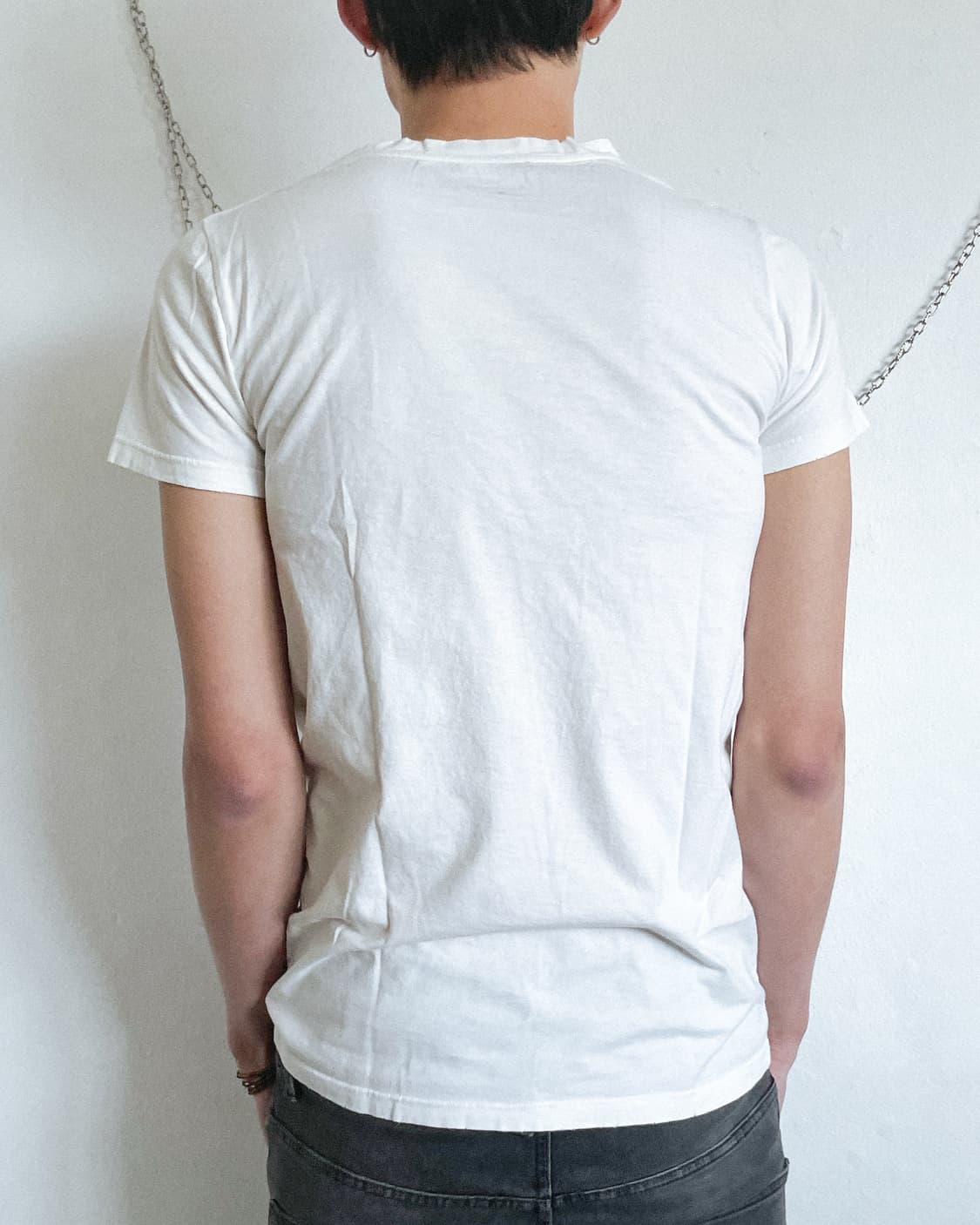 발망 11SS 디스트로이드 화이트 티 상품이미지2