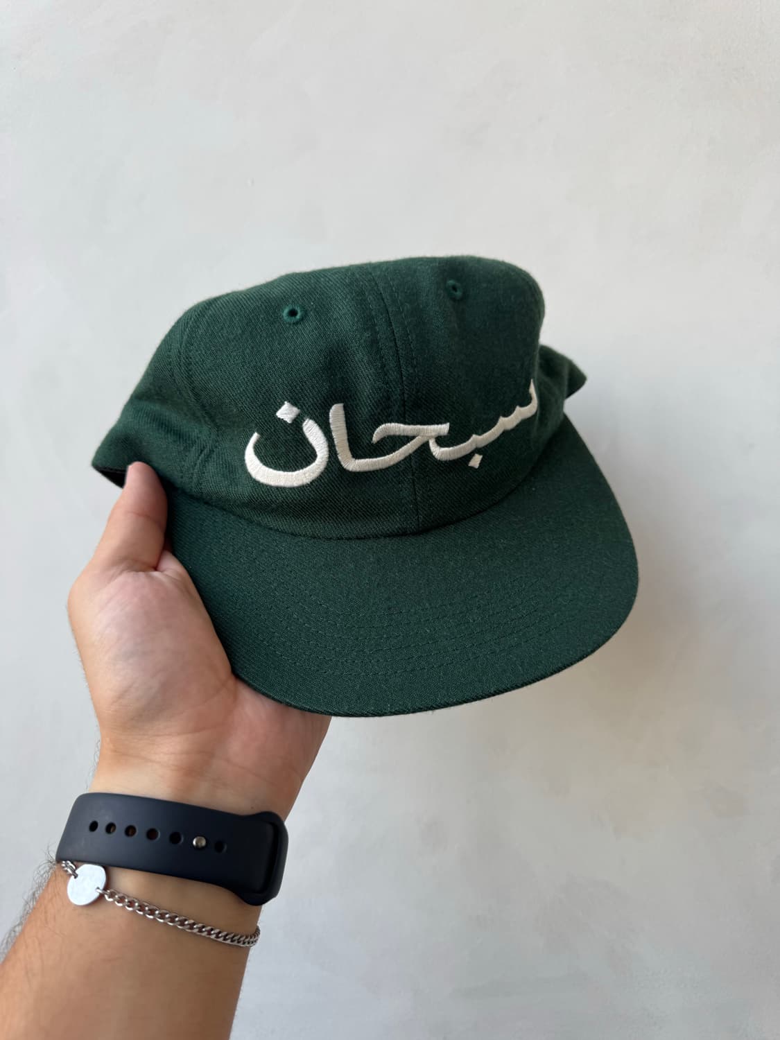 Fw17 슈프림 아라빅 로고 캡 상품이미지4