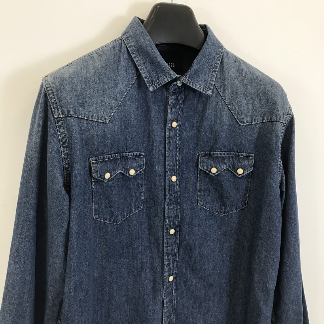 자라 웨스턴 데님셔츠 스냅단추 [L] 상품이미지2