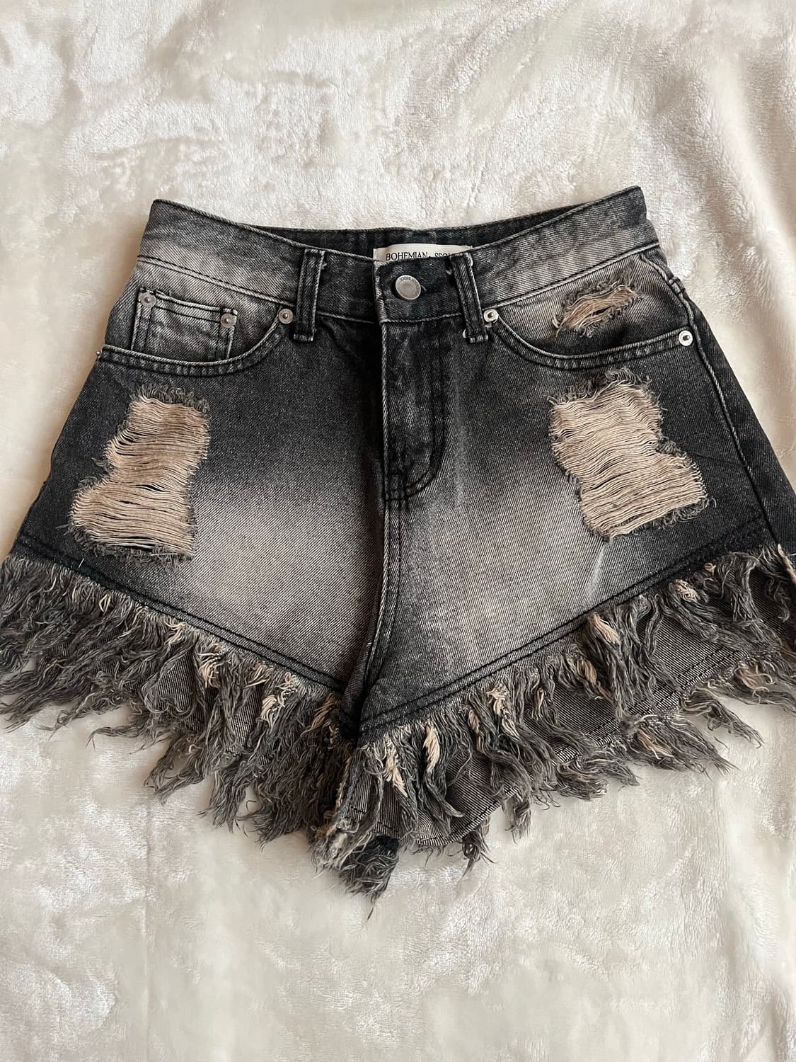 보헤미안서울 반바지 그레이 M 상품이미지1