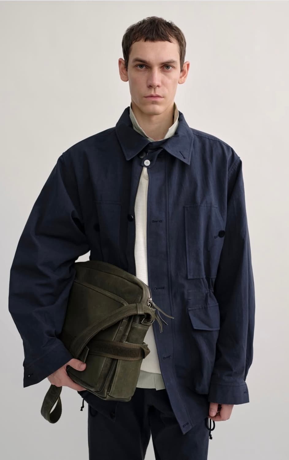 (1)The colorcolour xylophone jacket navy 상품이미지1