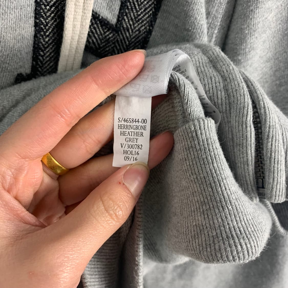 Gap 갭 그레이 후드집업 상품이미지5