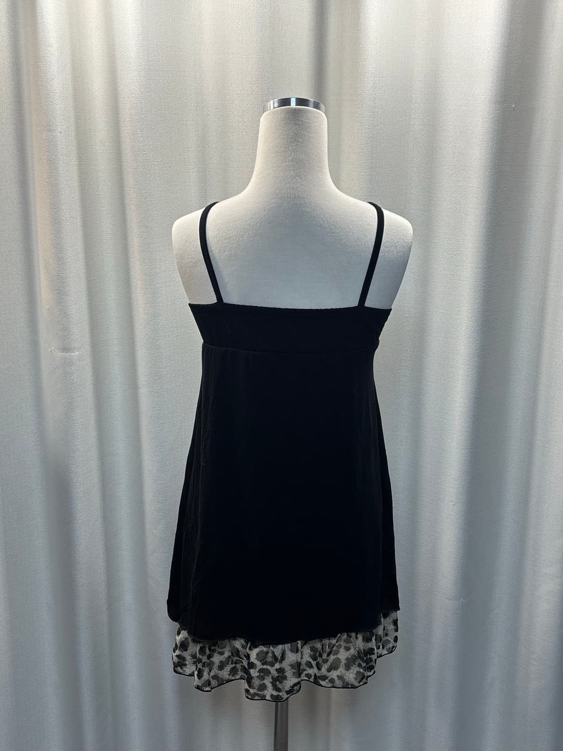 갸루st 블랙 호피 끈나시] 상품이미지2