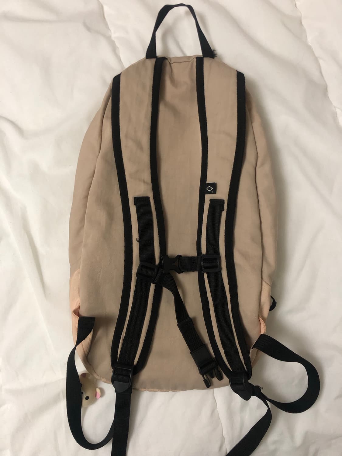 미스치프 롬버스 백팩 베이지 상품이미지6