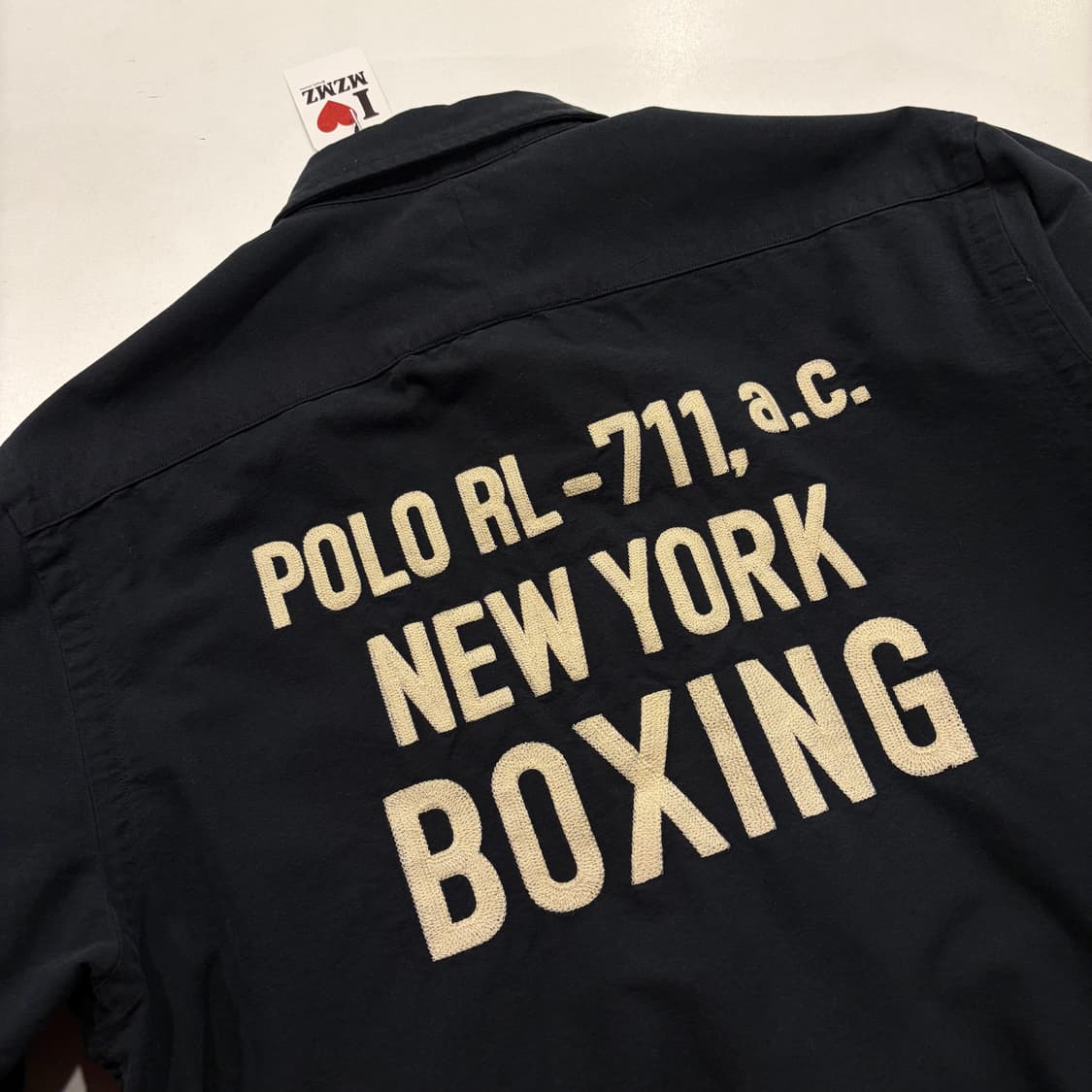 [M] 폴로 랄프로렌 NYC 복싱 클럽 블랙 셔츠 C867 상품이미지9