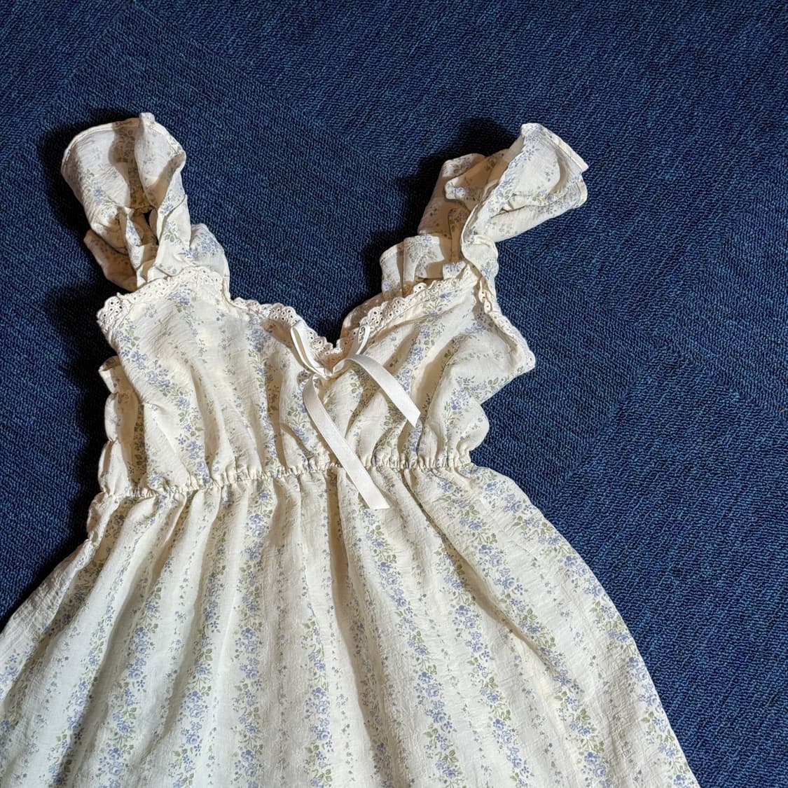 모리걸 화이트 나시 롱원피스 상품이미지2