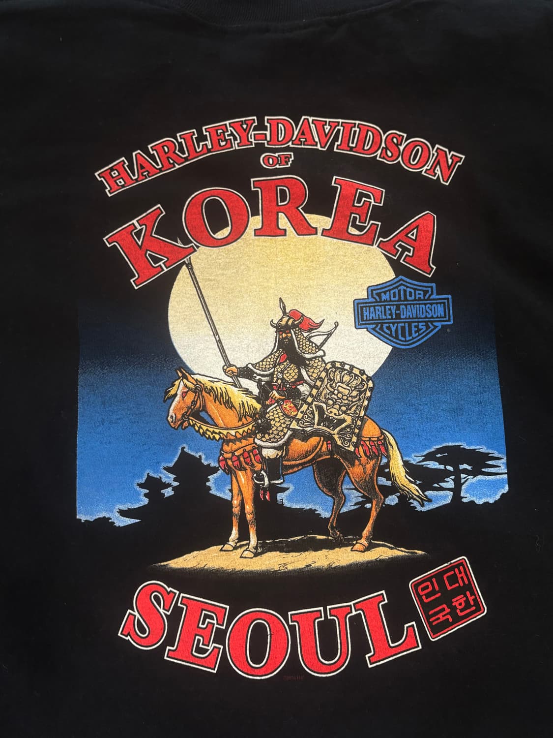 할리데이비슨 코리아 서울 반팔티셔츠 L 상품이미지2