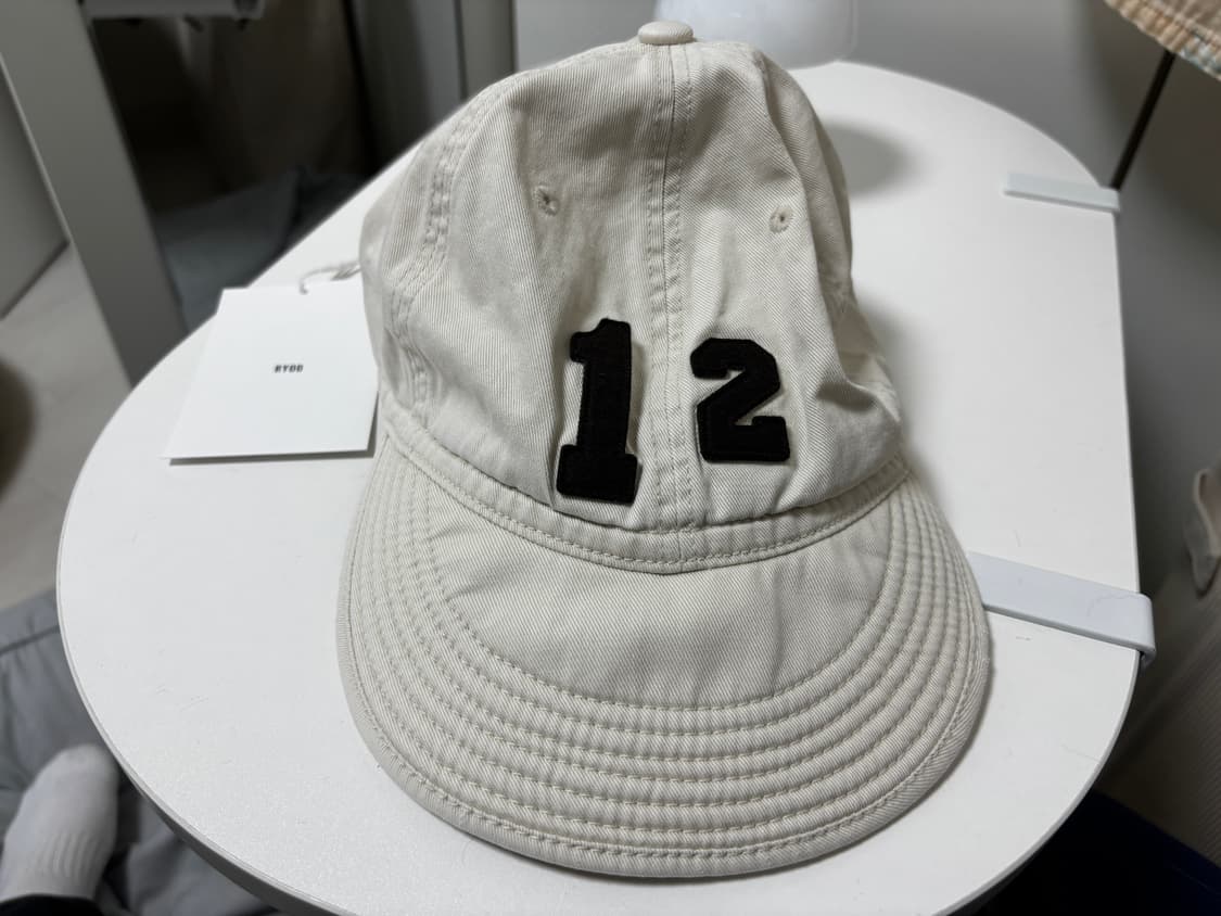 RYOO 12-og (off white)볼캡 새상품 상품이미지1