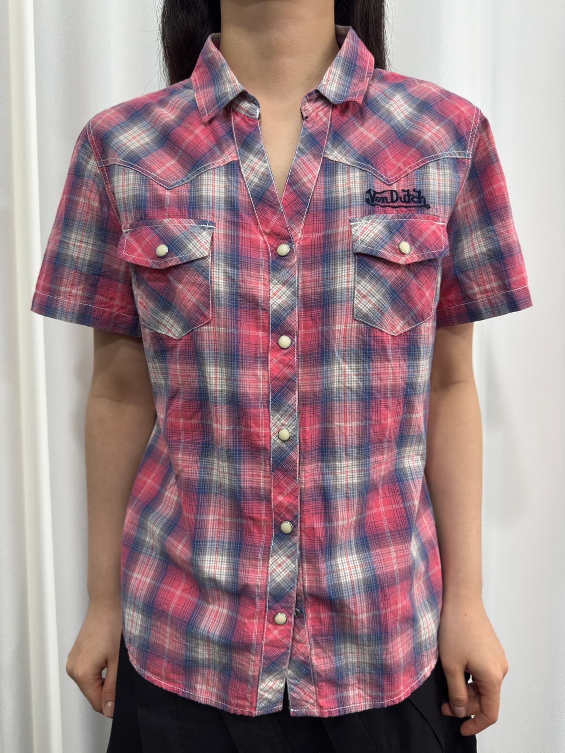Vondutch check shirt 상품이미지1