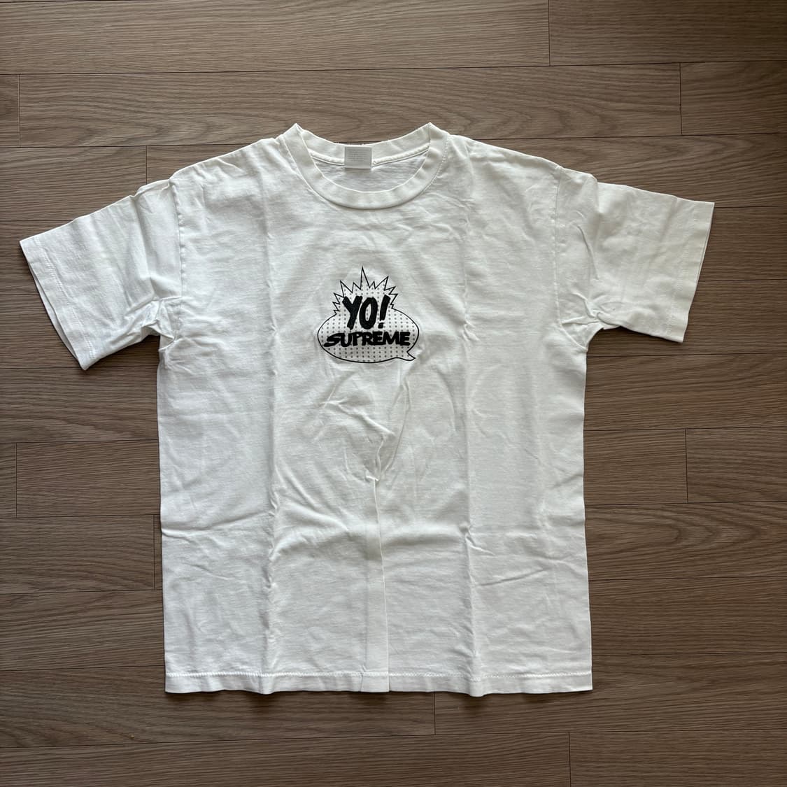 슈프림 98/99 Yo! MTV 패러디 티셔츠 L 빈티지 상품이미지1