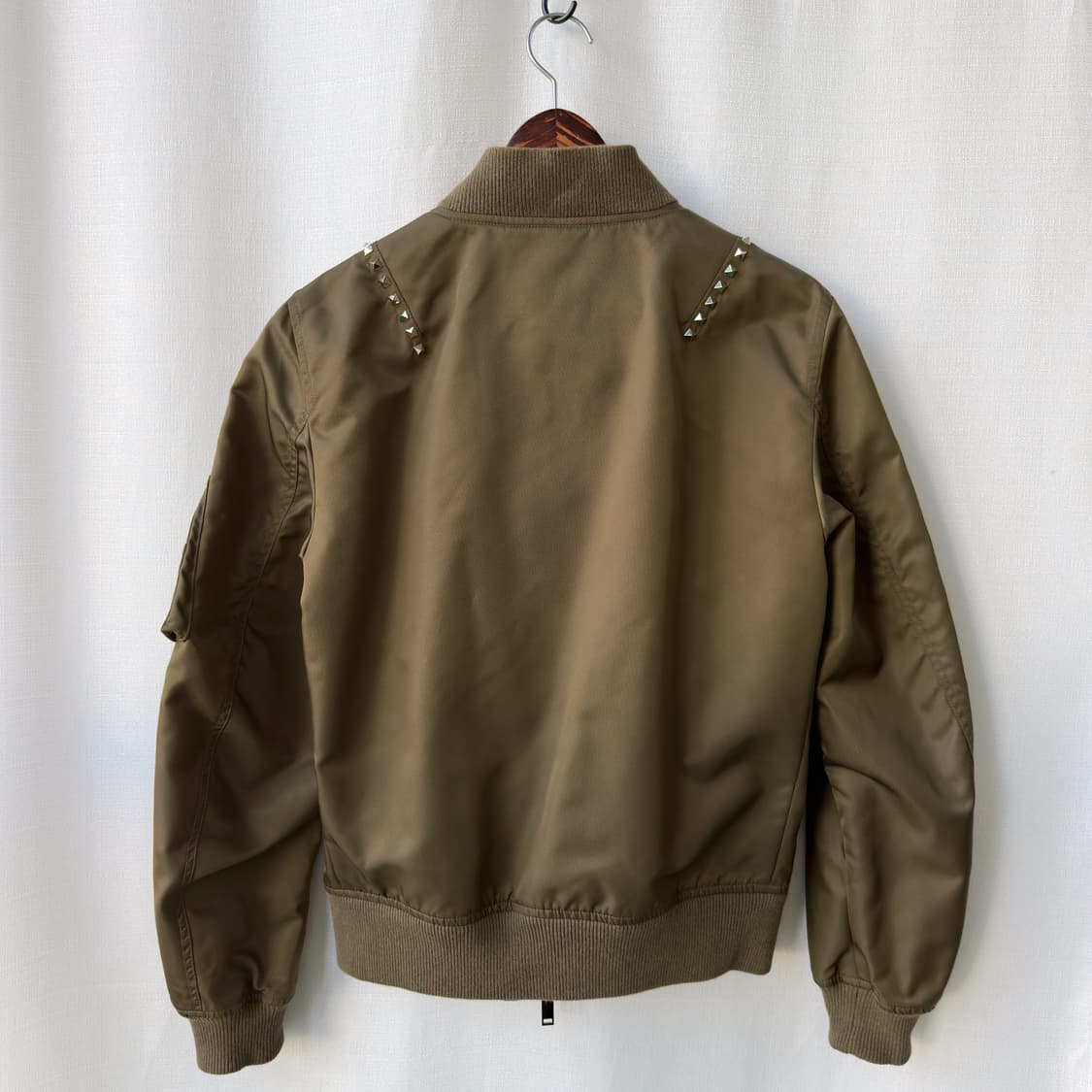 발렌티노 락스터드 봄버 자켓 카키 50사이즈 상품이미지7