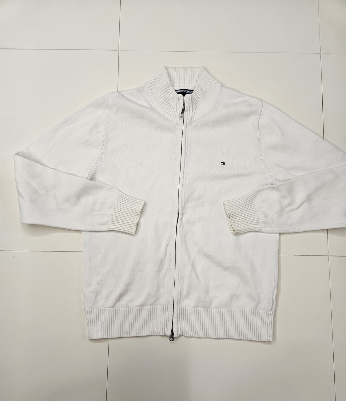 타미힐피거 남성 니트 풀집업 XL 상품이미지2