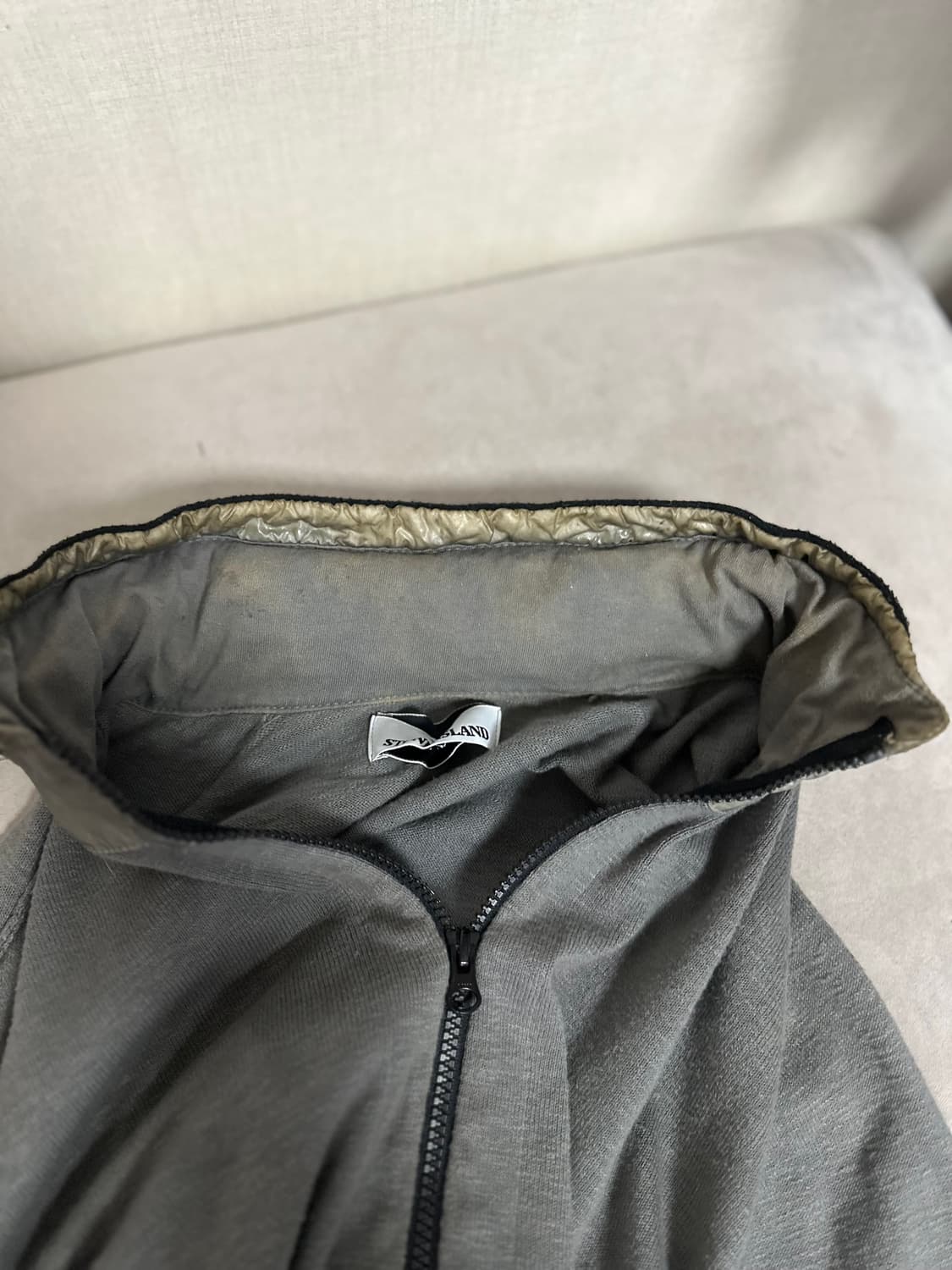 스톤아일랜드 니트집업 -후드 Xl(100-105) 정품 상품이미지6