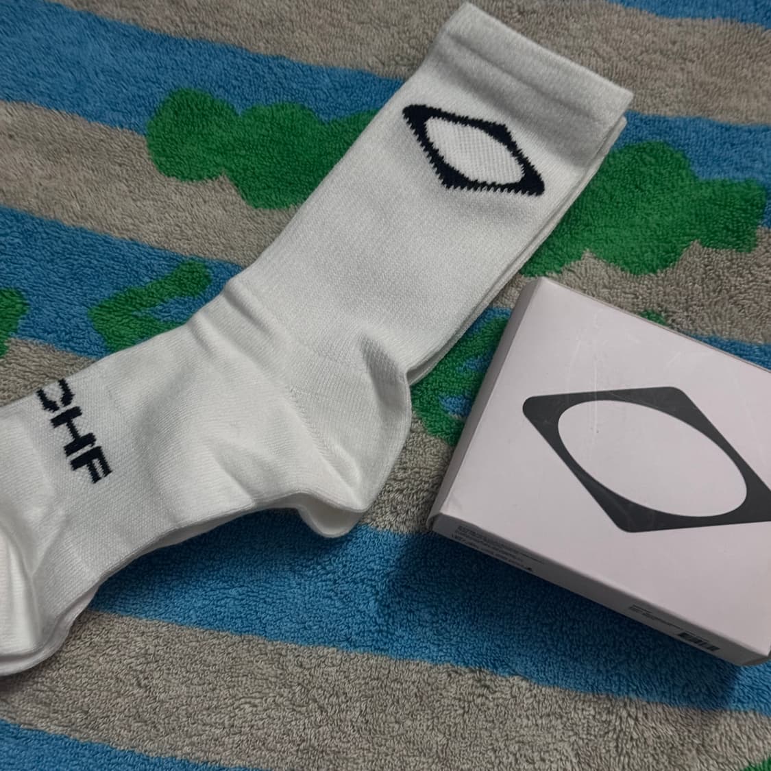 (OS) 미스치프 양말 화이트 새상품 상품이미지2