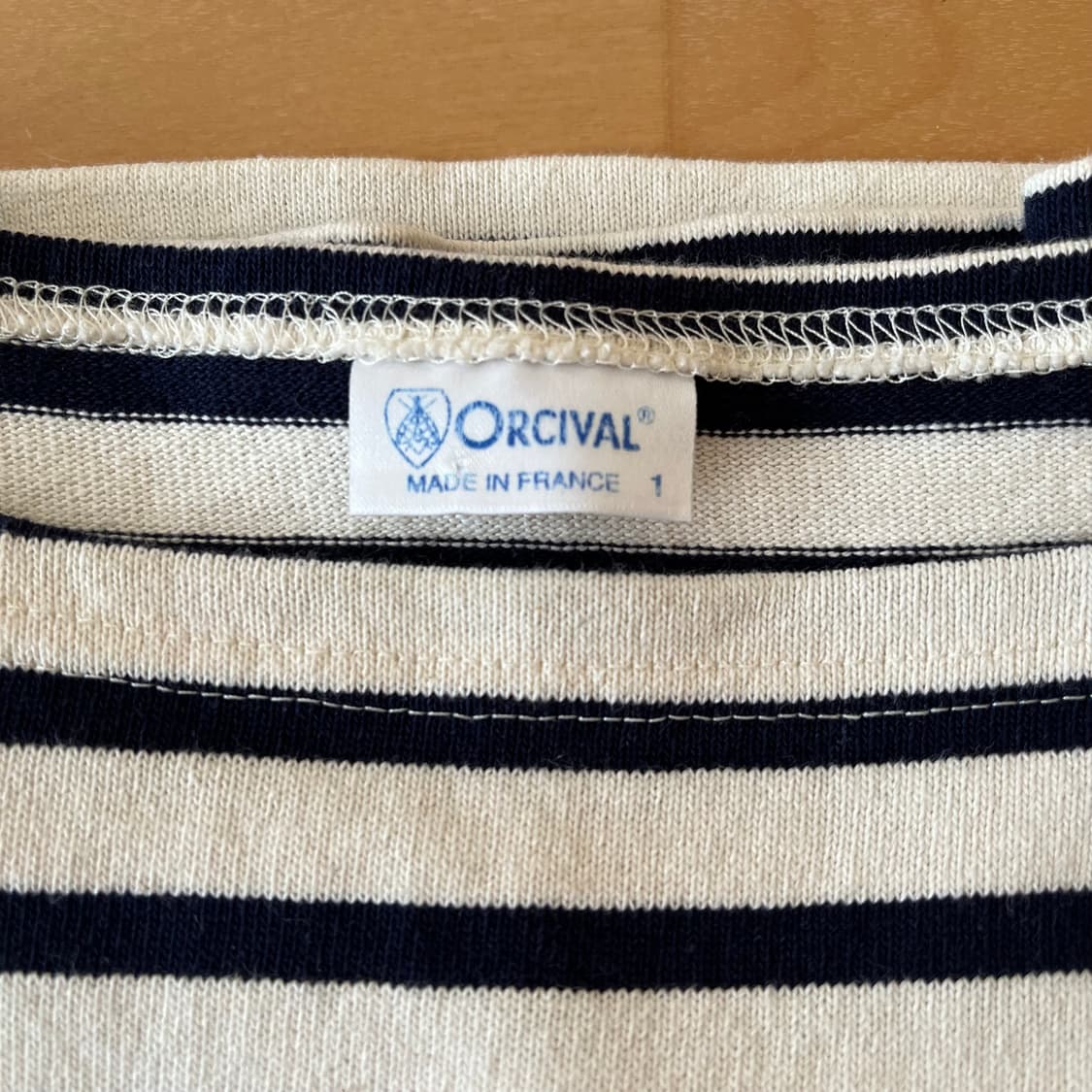 ORCIVAL 오르치발 스트라이프 티셔츠 상품이미지2