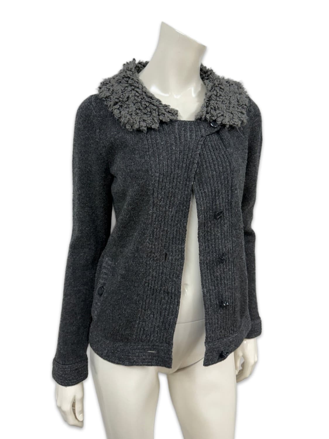 빈티지 GAP 다크 그레이 니트 가디건 상품이미지2