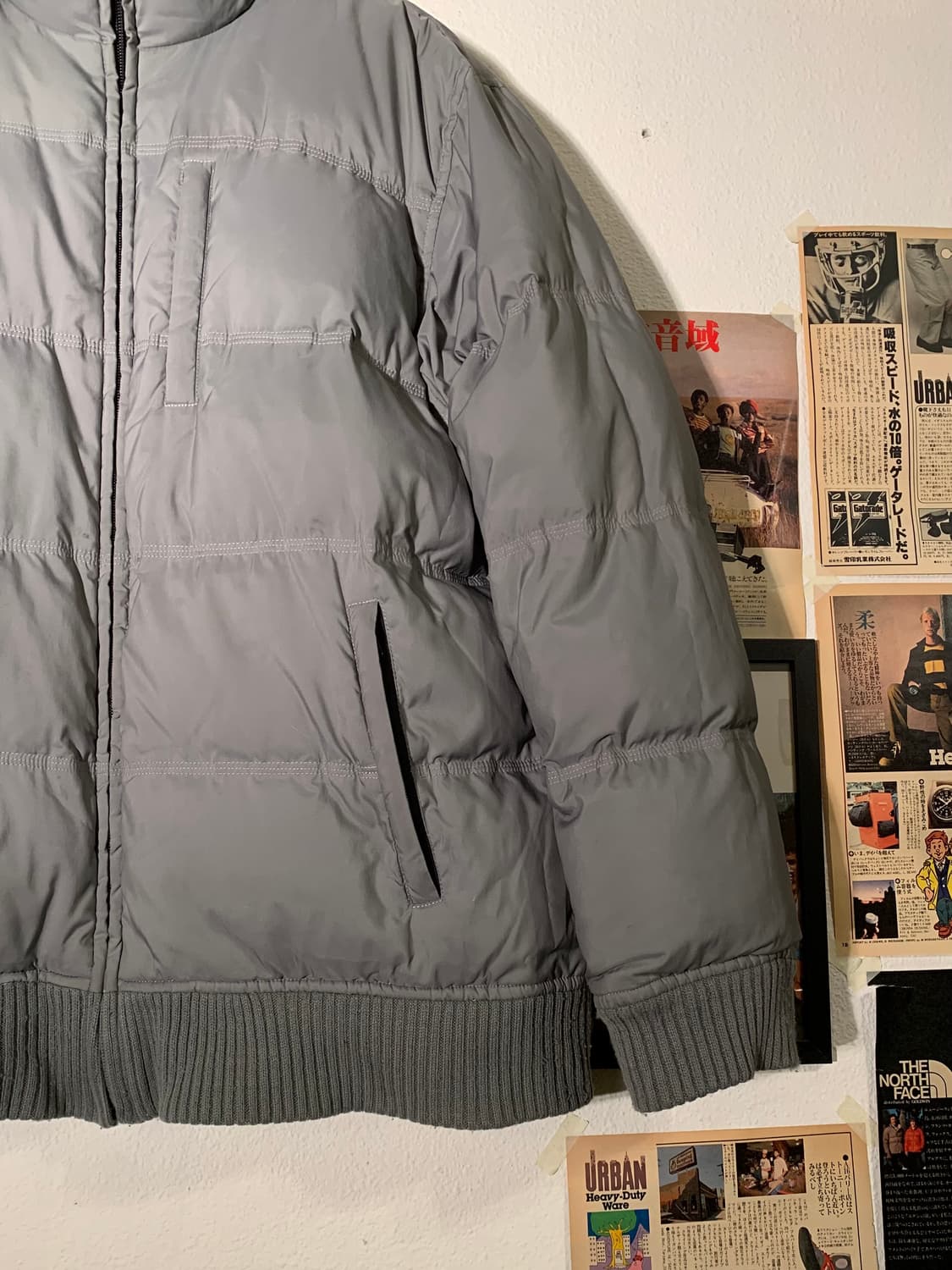 빔즈 리버시블 타탄체크 패딩 상품이미지7