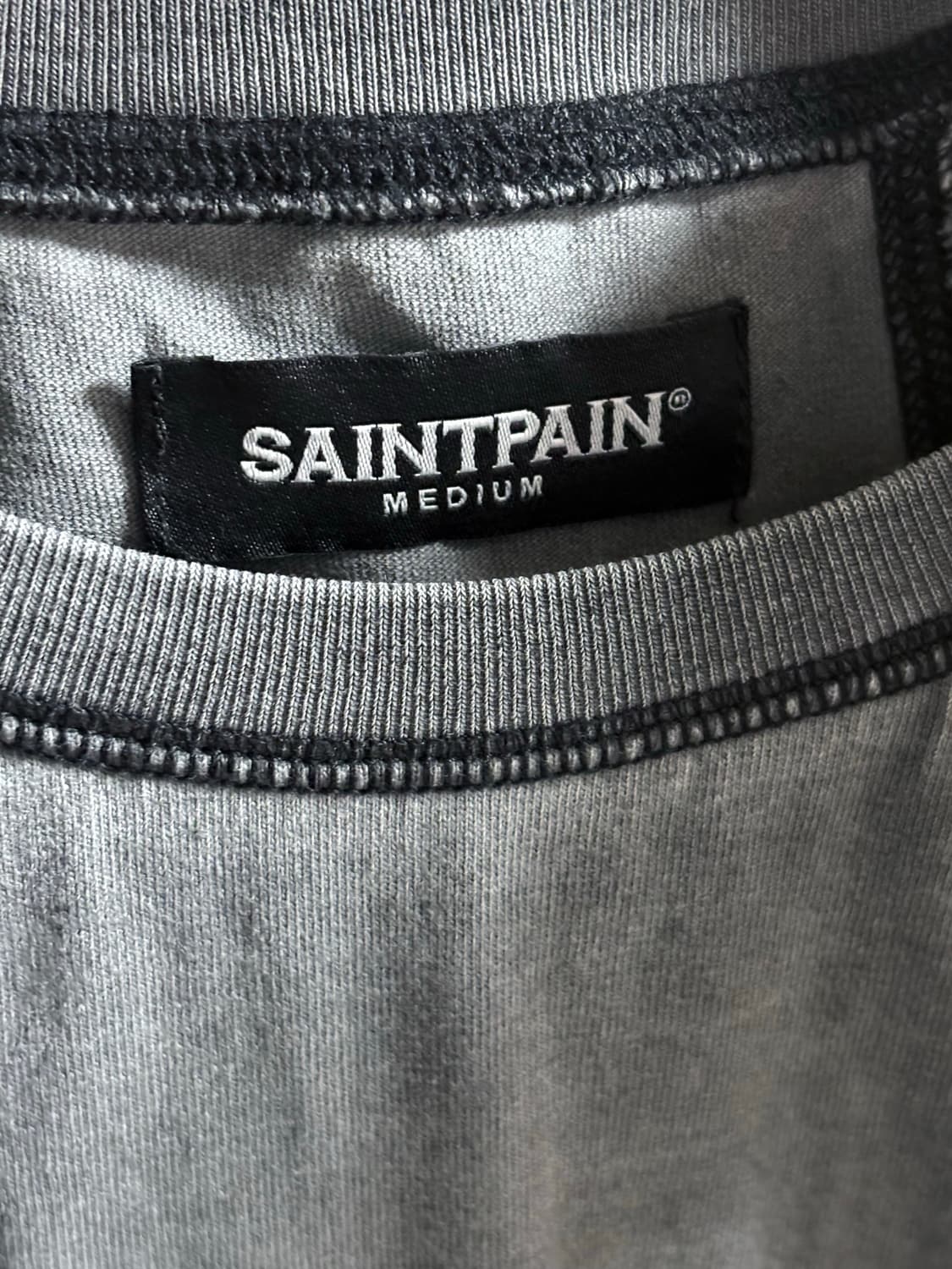 SAINTPAIN 그레이 반팔티  상품이미지2