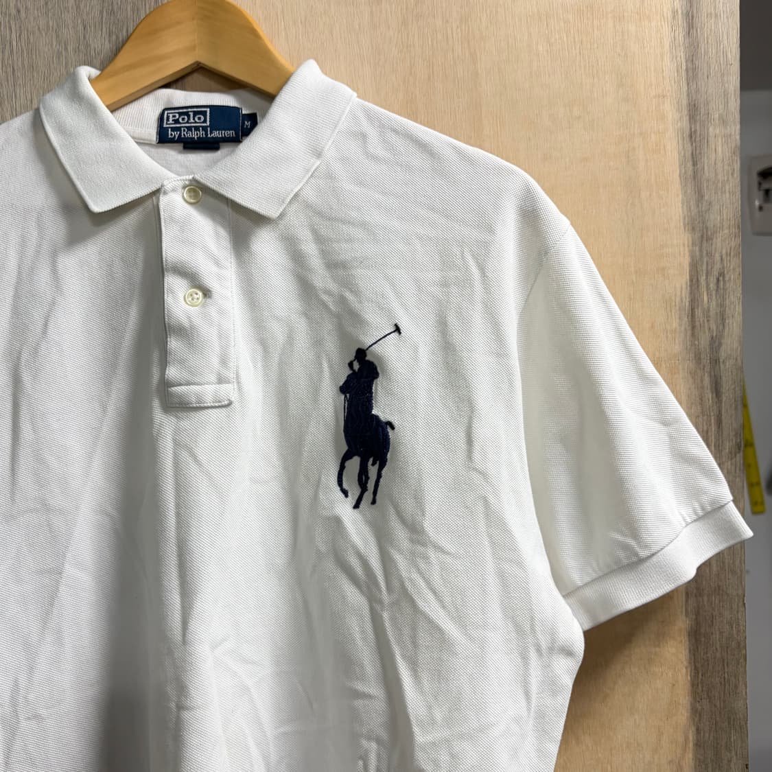 폴로 빅포니 치프키프 화이트 반팔 카라 티셔츠 M 상품이미지7