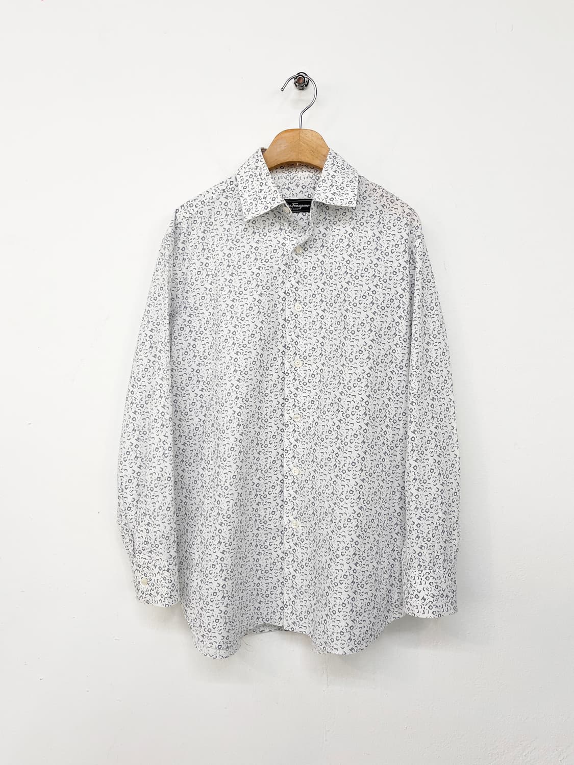 살바토레 페라가모 패턴 셔츠 상품이미지5