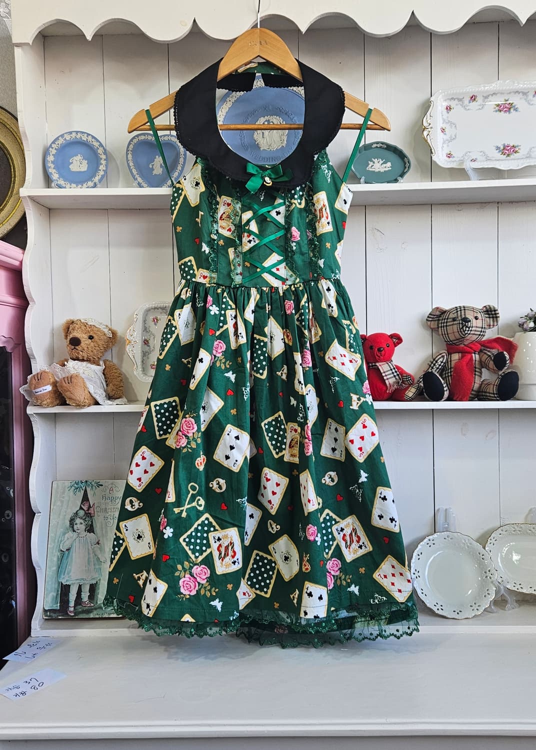 바디라인(BODYLINE) 카드패턴 로리타 원피스 상품이미지1