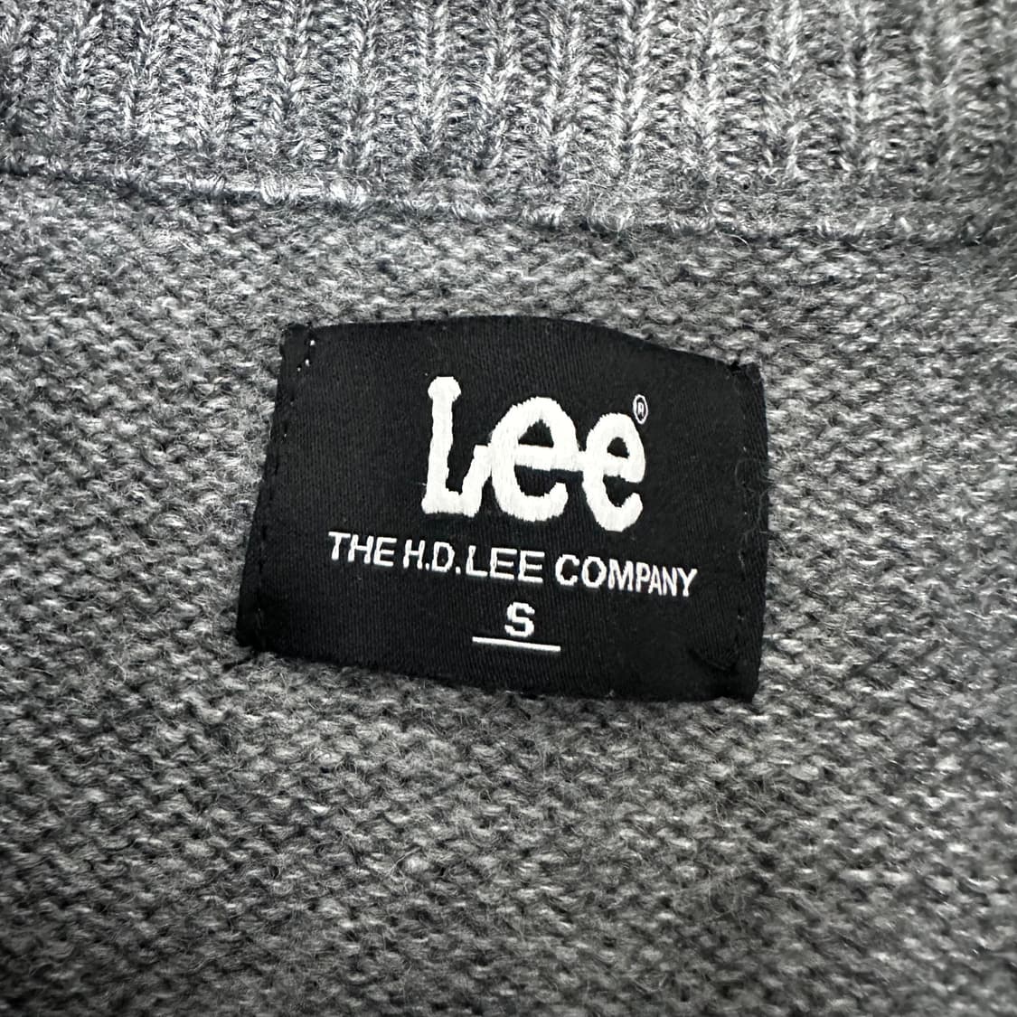 Lee 리 스웨터 니트 그레이 S 상품이미지4