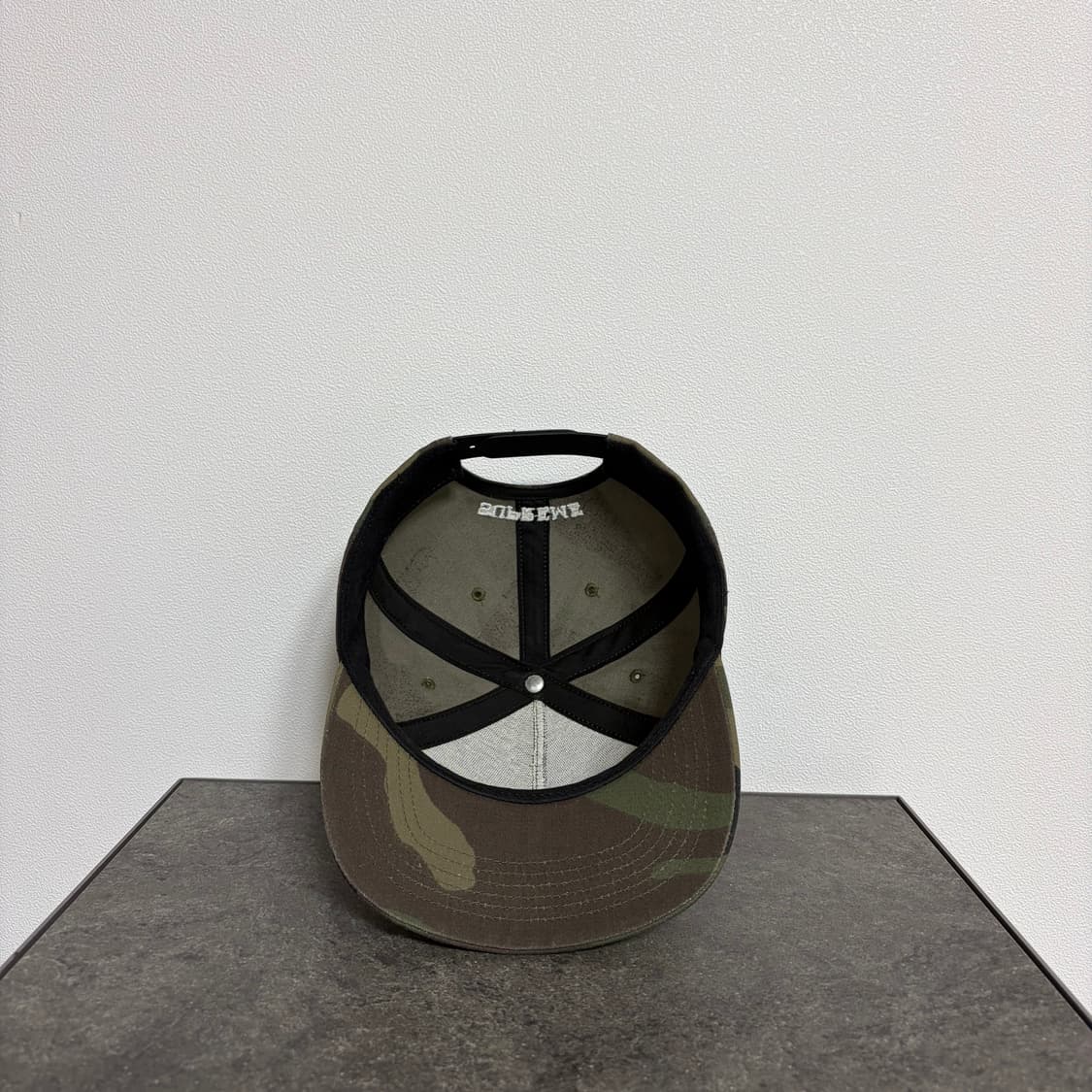 (OS) 슈프림 6패널 볼캡 모자 아마겟돈 우드랜드 카모 상품이미지5